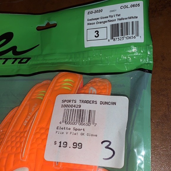 Goalkeeper gloves - size 3 - Picture 3 of 3